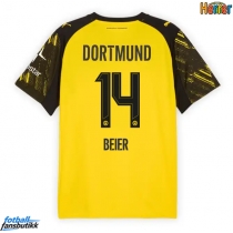 Borussia Dortmund Maximilian Beier #14 Hjemmedrakt 2025-26 Kortermet